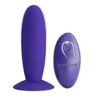 PRETTY LOVE Remote Control Vibrating Anal Plug – 20 cm (8″) – Blue — Photo 2