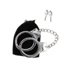 Silver Plated BDSM Handcuffs — Photo 8