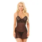 Alice tops – melns – M/L Foto 1