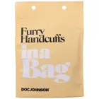 Furry Handcuffs – Black — Photo 1