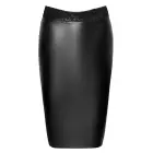 Noir Libido Exclusive Pencil Skirt with Lace – Black – M — Photo 5