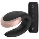 Satisfyer Double Love Dual Vibrator – Black — Photo 1