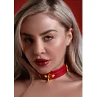 TABOOM D-Ring Collar Deluxe – Red — Photo 3
