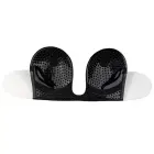 Bye Bra бесшовный бюстгальтер U-style без бретелек Cup E – чёрный – Invisible Finish — Фото 2