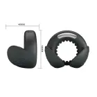 Pretty Love Quentin Vibrating Silicone Cock Ring — Photo 9