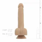 Real Fantasy Bryce vibrators ar kustību – 17 cm (6.7″) – miesas krāsa — Foto 10