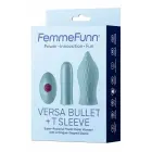 FemmeFunn Versa Bullet T-Sleeve vibrators – 8.1 cm (3.2″) – zils — Foto 1