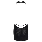 Noir Orgia Luminara halter-kaelusega minikleit – must – One size — Foto 6