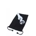 GLEAMING LOVE Anaaltappide komplekt – S – 9 cm – Hõbe — Foto 4