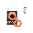 Alpha Prolong Large Cock Ring – Orange — Photo 17