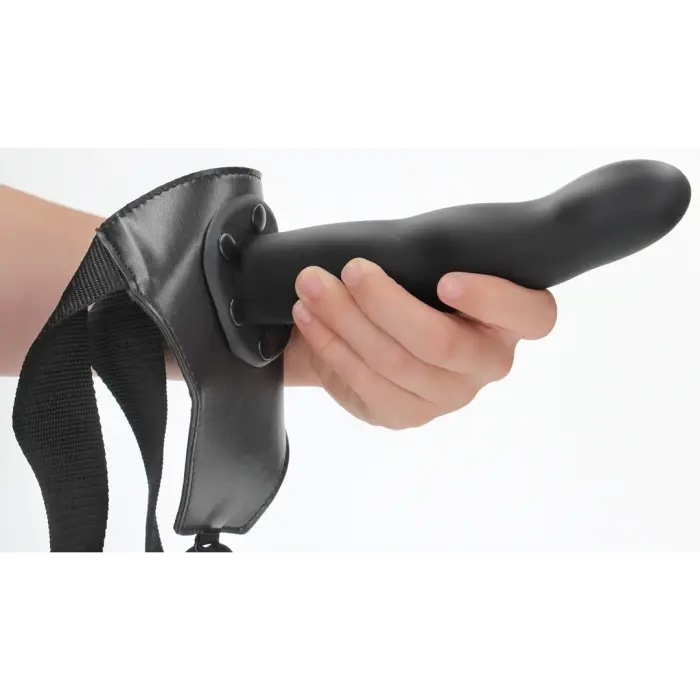 Ouch! Izliekts dobs strap-on – melns Foto 9