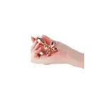 Rear Assets dobilų formos analinis kištukas – Rose Gold — Nuotrauka 2