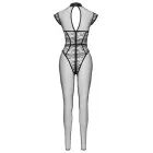 Cottelli PARTY Lace Jumpsuit – Black – XL — Photo 7