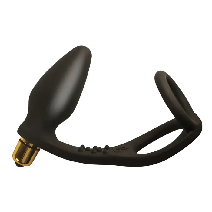 Ro-Zen Cock Ring and Butt Plug – Black
