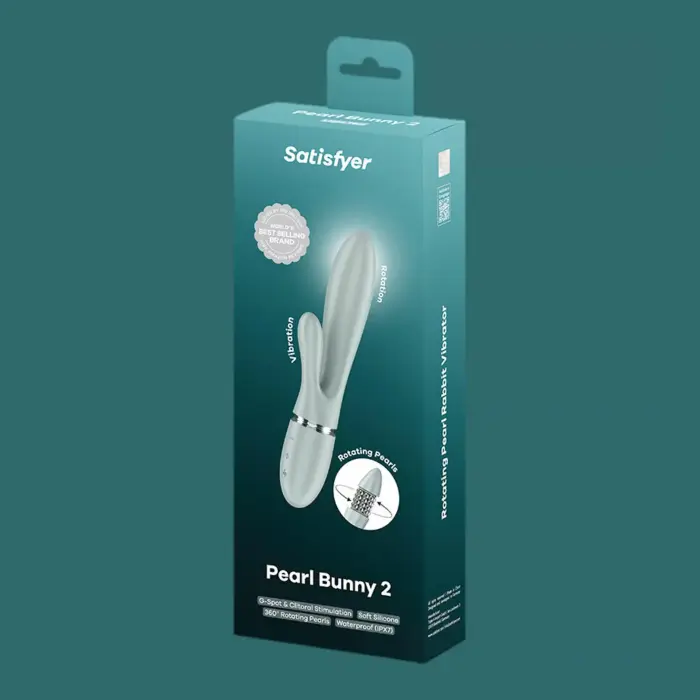 Satisfyer Pearl Bunny 2 кролик-вибратор – серый