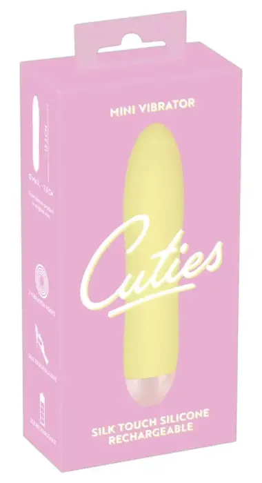 Cuties Mini Vibrator – 13.2 cm (5.2″) – Yellow