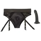 Your Strap-On biksītes un dildo – 17.5 cm (6.9″) – Melns — Foto 3
