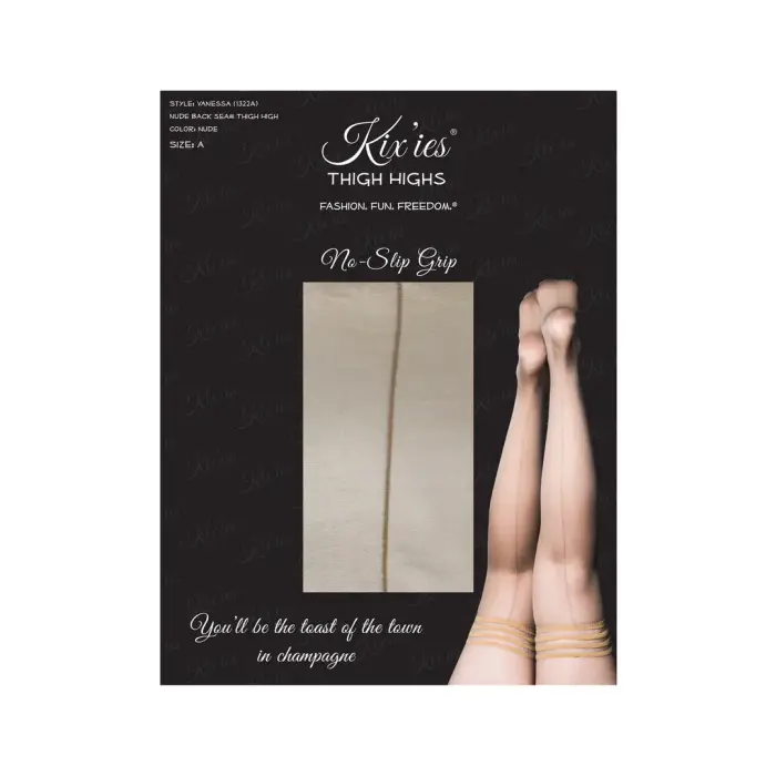 Kix'ies Vanessa zeķes līdz augšstilbam – miesas krāsa – B