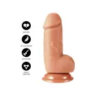 Reālistisks dildo – 14 cm (5.5″) – miesas krāsa — Foto 6