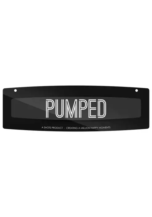 Pumped Brand Display Sign - Durable Promotional Advertising Board