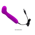 PRETTY LOVE Hiram Мини wand вибратор с 30 режимами вибрации – 10 см – фиолетовый — Фото 9