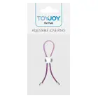 Regulējams mīlestības gredzens – violets Foto 2