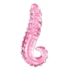 Pipedream Icicles No. 24 rozā stikla dildo – 15.5 cm (6.1″) — Foto 2