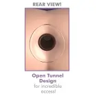 AFE Glass Tunnel Plug Beginner – 9.6 cm – Clear — Photo 4
