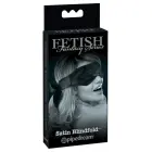 Sportsheets Satin Eye Mask Black – Soft Adjustable Blindfold — Photo 1