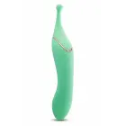 BLUSH COLLECTION Stella Green – двусторонний вибратор с 10 и 7 режимами – зелёный — Фото 2