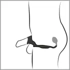 REBEL Cock Ring with RC Butt Plug – Black — Photo 10