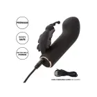 Raven Butterfly mini dubultais G-punkta vibrators – melns — Foto 18