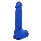 Admiral vibrējošs dildo – 20 cm (8″) – zils — Foto 11