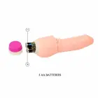 BAILE Waves of Pleasure realistlik vibraator – 19.5 cm (7.7″) – nahavärv — Foto 2