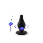 SD. Plug Model 2 S vibreeriv anaaltapp – 7.2 cm x 3.4 cm – Must — Foto 5