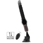 Anaalne tõukav vibraator – 37 cm – must — Foto 1