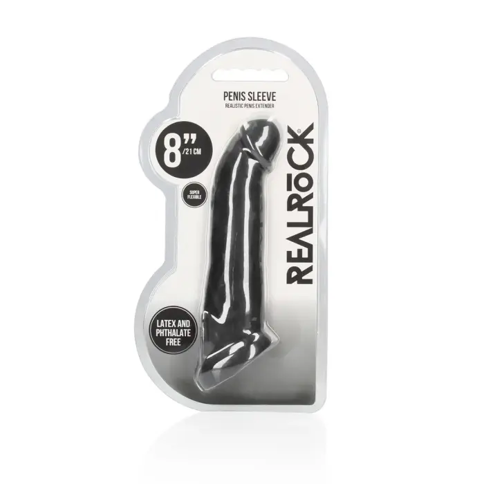 Penis Sheath – 20 cm (8″) – Black
