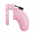 LOCKDOWN Chastity Cage Medium Pink - Secure ABS System & Discreet Fit — Foto 9