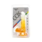 Kiotos Cox Colorful Dildo – 17.5 cm (7″) – Clear/Yellow — Photo 8
