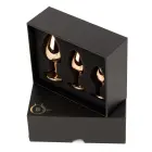 Jewellery Red Gold 3-Piece Anal Plug Set – 8.7 cm – Multicolored — Photo 6