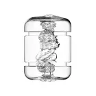 PRIVATE Dual Sided Crystal Masturbator – Clear — Photo 1