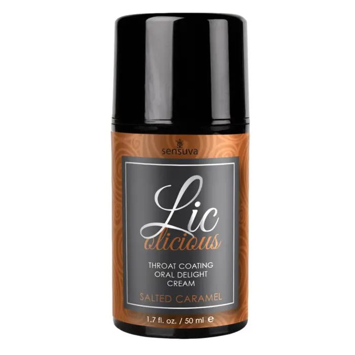 Sensuva Lic-o-licious söödav oraalne kreem – Soolakaramell – 50 ml