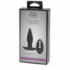 Fifty Shades of Grey Relentless Vibrations анальная пробка с дистанционным управлением – 11 см – Черный — Фото 2