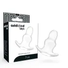 Addicted Toys väike läbipaistev anaallaiendaja – 7 cm – Läbipaistev — Foto 1