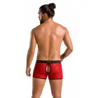 Passion 046 Short Parker komplekts – sarkans – S/M Foto 2