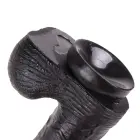 Dinoo King-Size realistlik dildo – 23 cm (9″) – Must — Foto 6