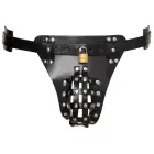 ZADO Leather Men's Jockstrap – Black — Photo 6
