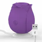 Waves Mia Rose Limited Edition vibratorius su čiulpimo funkcija – 5.9 cm (2.3″) – violetinis — Nuotrauka 3