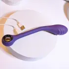 Playboy Pleasure Spot On elastīgs vibrators – 22.6 cm (8.9″) – violets — Foto 2