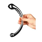 Le Wand Hoop Wand dildo – 18 cm (7″) – Sidabrinis — Nuotrauka 6